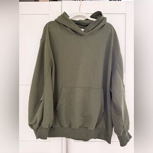 Aerie Deep military green Jet Setter Hoodie